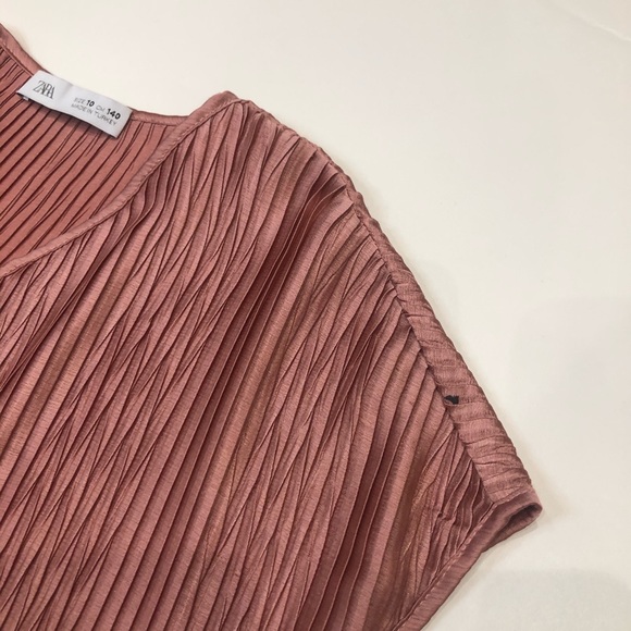 Zara Rose Gold Girls Jumpsuit Size 10 - Picture 7 of 7